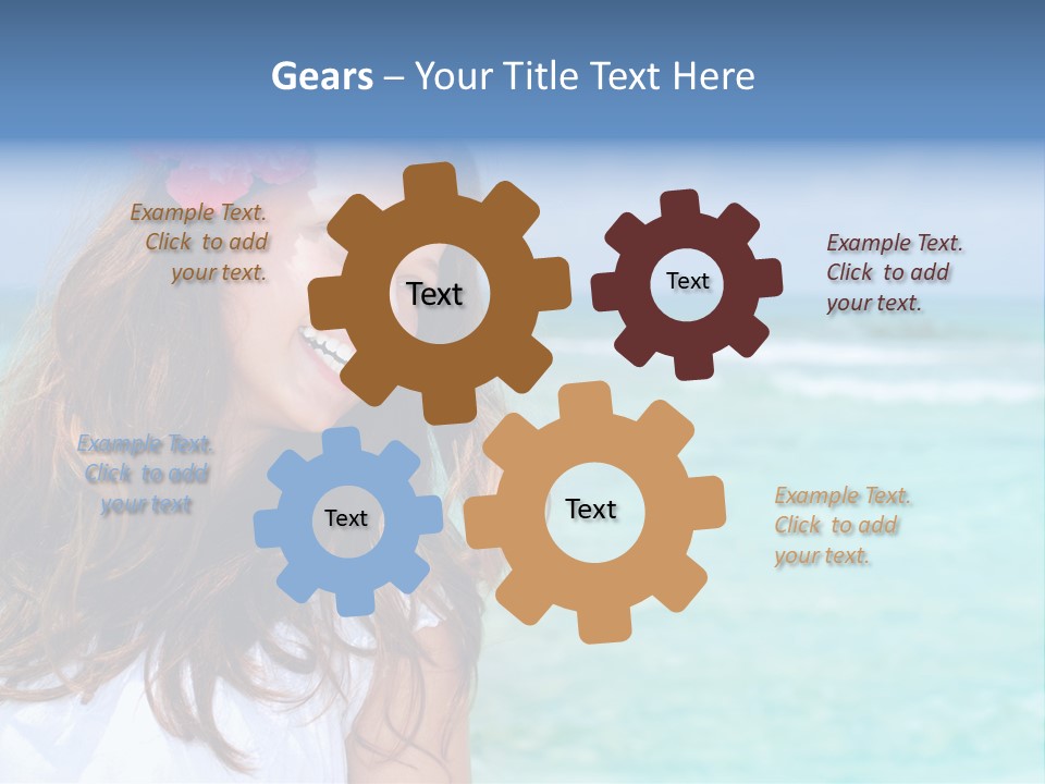 Summer Water Health PowerPoint Template