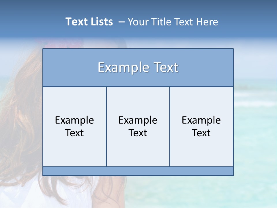 Summer Water Health PowerPoint Template
