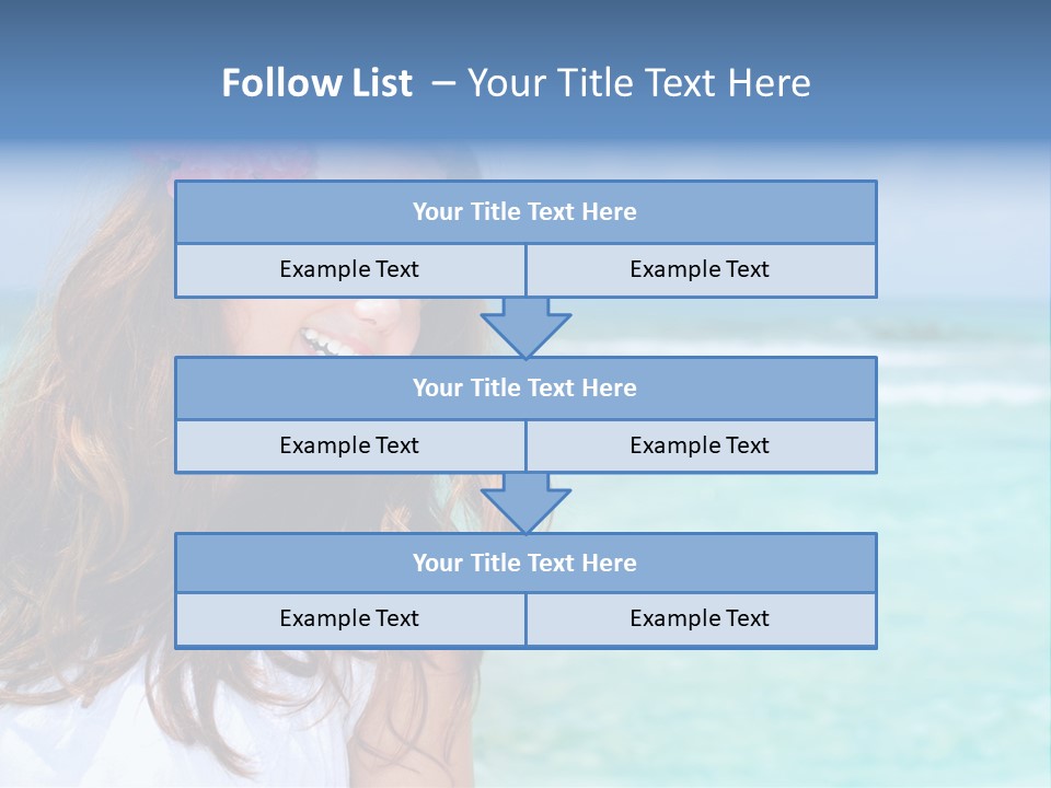 Summer Water Health PowerPoint Template