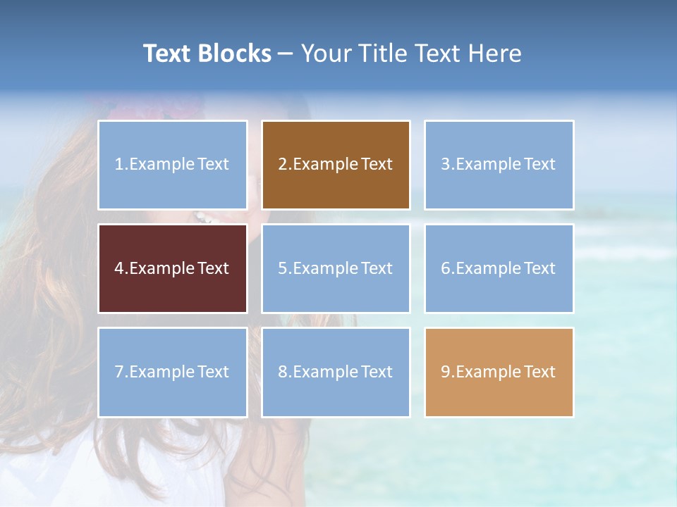Summer Water Health PowerPoint Template
