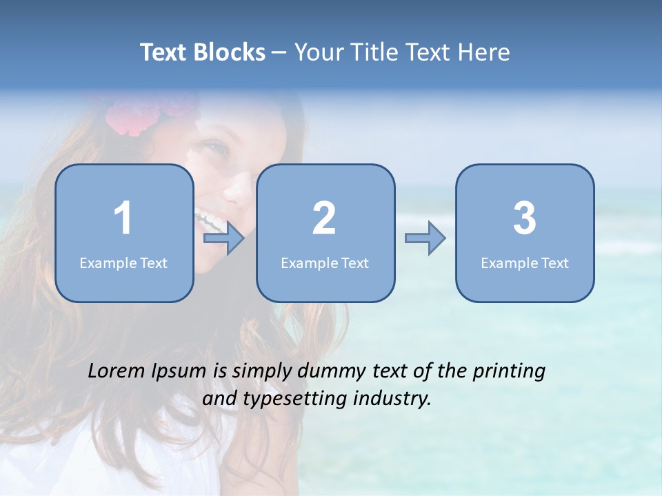 Summer Water Health PowerPoint Template