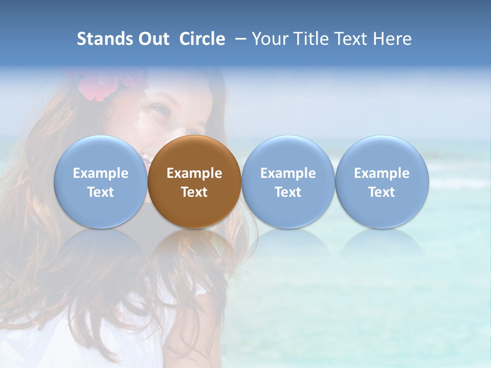 Summer Water Health PowerPoint Template