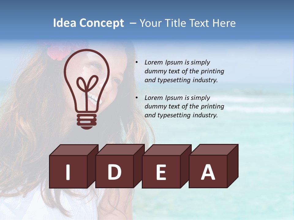 Summer Water Health PowerPoint Template