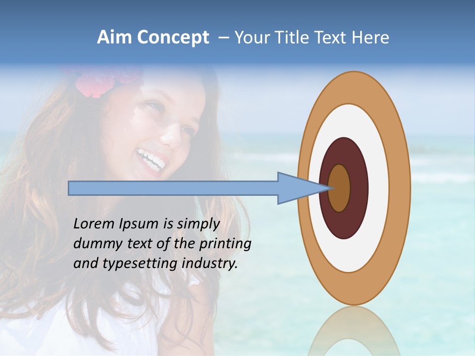 Summer Water Health PowerPoint Template