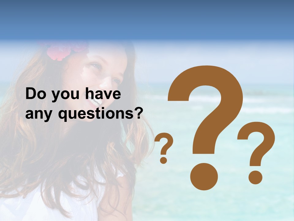 Summer Water Health PowerPoint Template