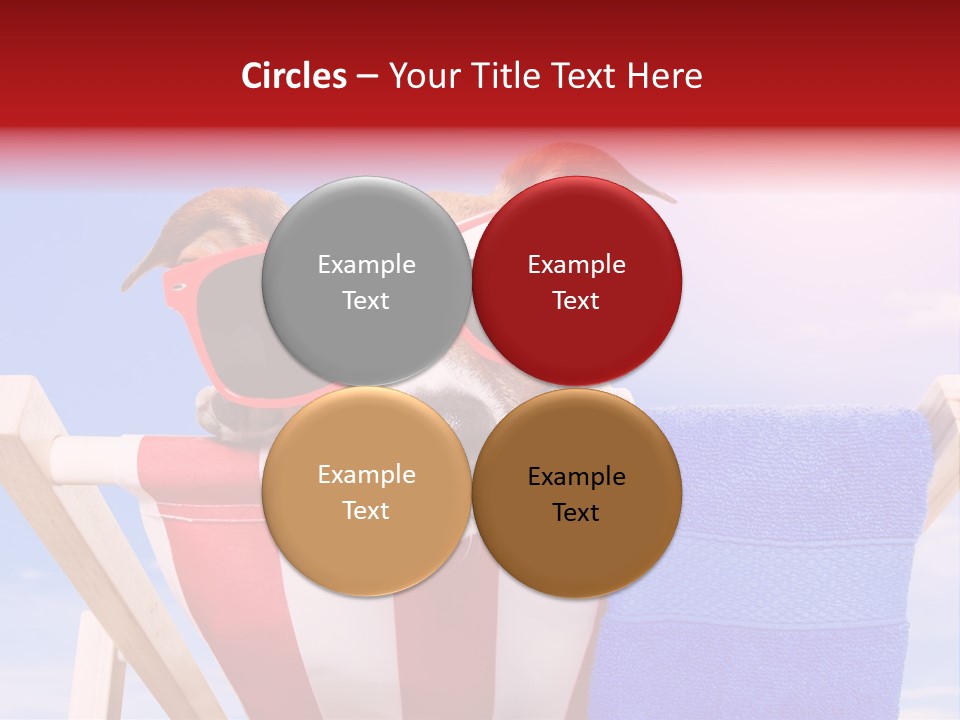 Summertime Tropical Back PowerPoint Template