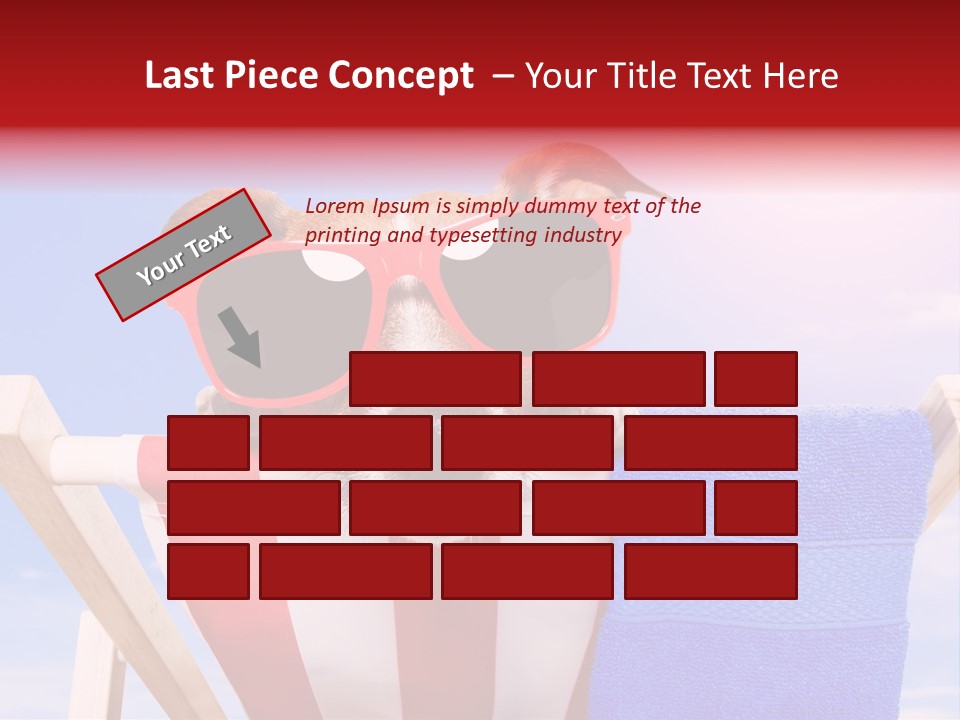 Summertime Tropical Back PowerPoint Template