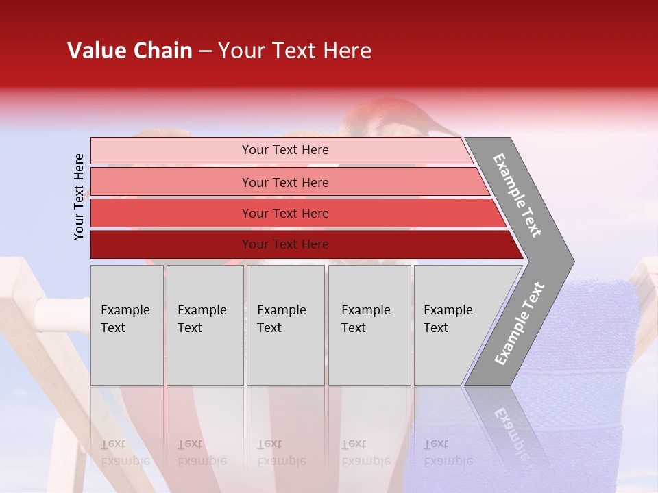 Summertime Tropical Back PowerPoint Template
