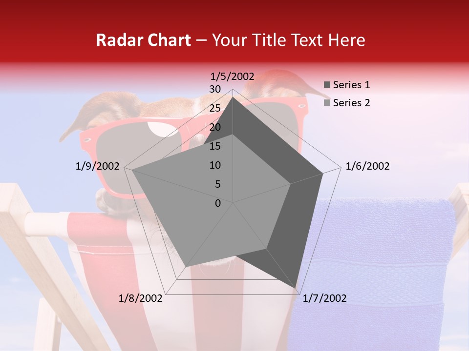 Summertime Tropical Back PowerPoint Template