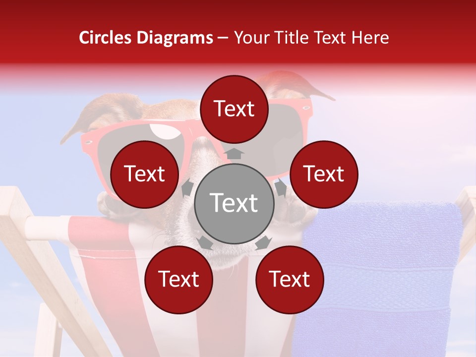 Summertime Tropical Back PowerPoint Template