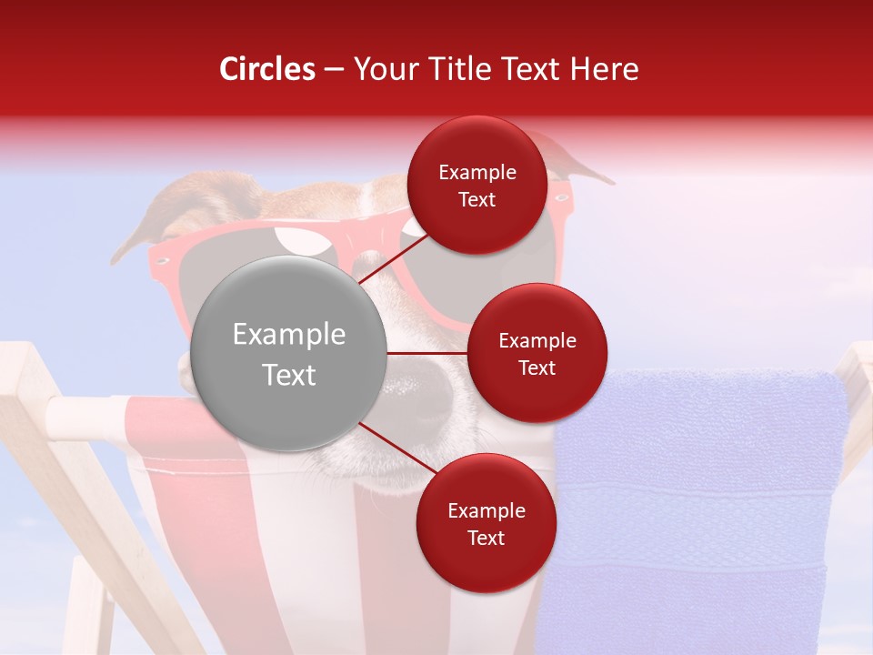 Summertime Tropical Back PowerPoint Template