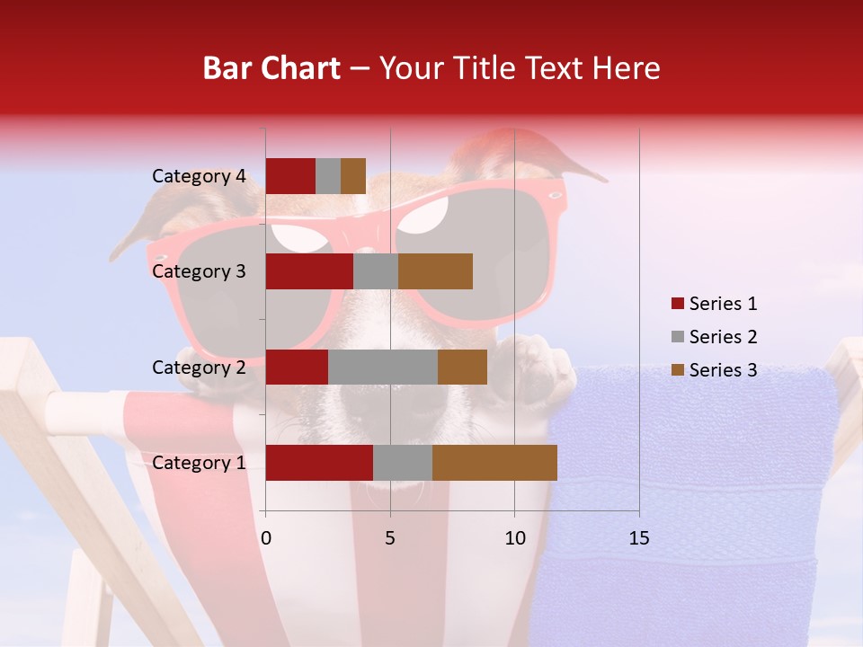 Summertime Tropical Back PowerPoint Template