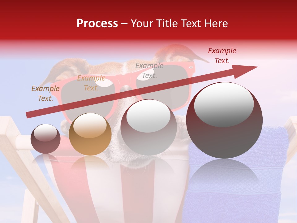 Summertime Tropical Back PowerPoint Template