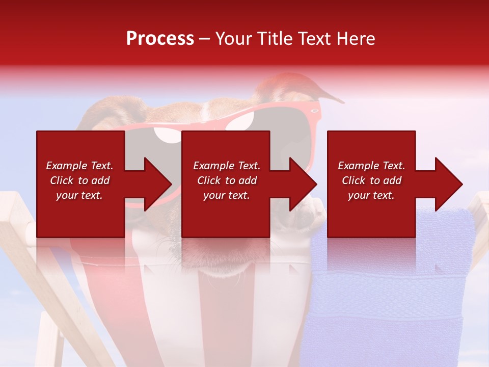 Summertime Tropical Back PowerPoint Template