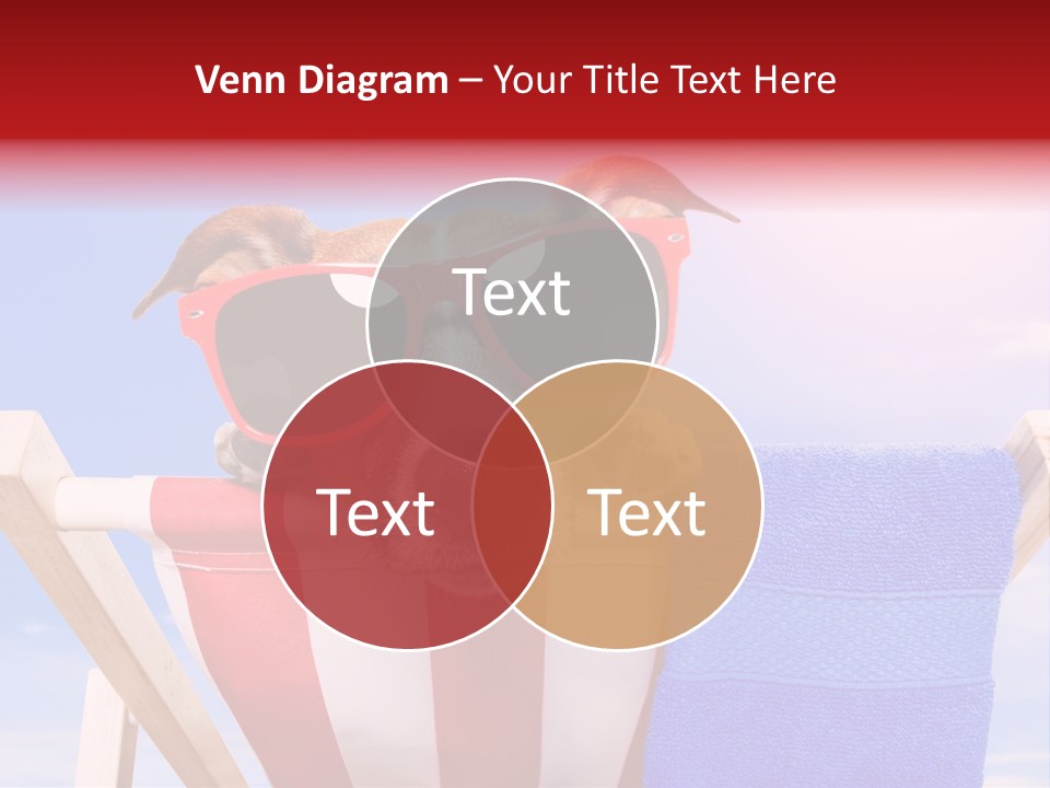 Summertime Tropical Back PowerPoint Template