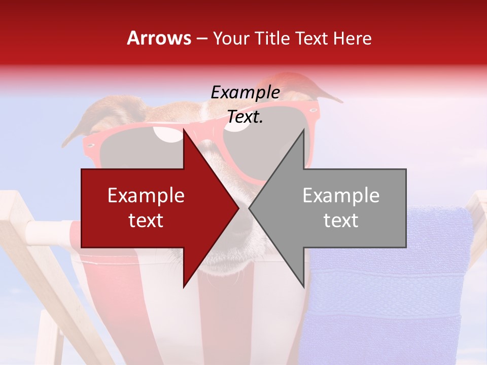 Summertime Tropical Back PowerPoint Template