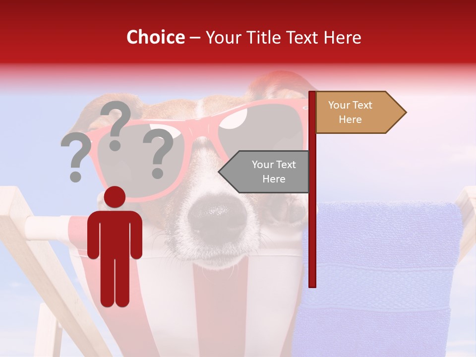 Summertime Tropical Back PowerPoint Template