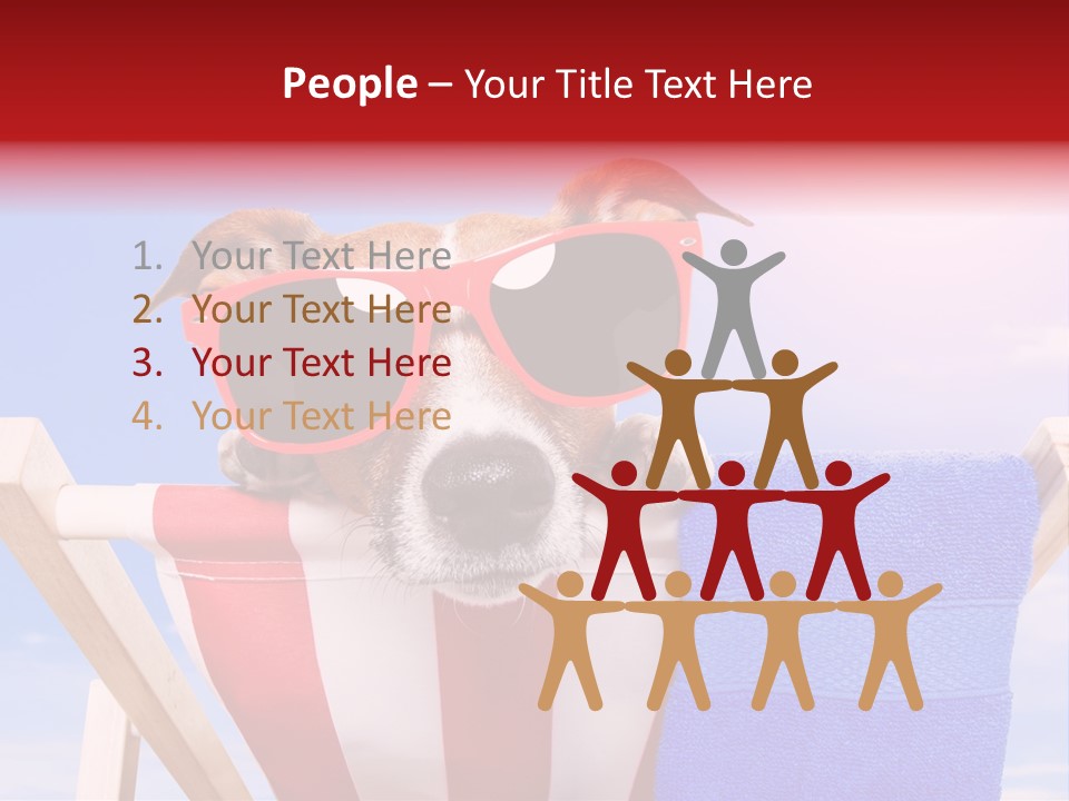 Summertime Tropical Back PowerPoint Template