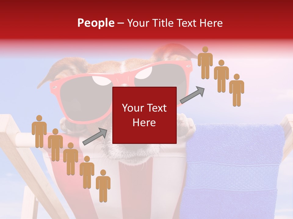 Summertime Tropical Back PowerPoint Template