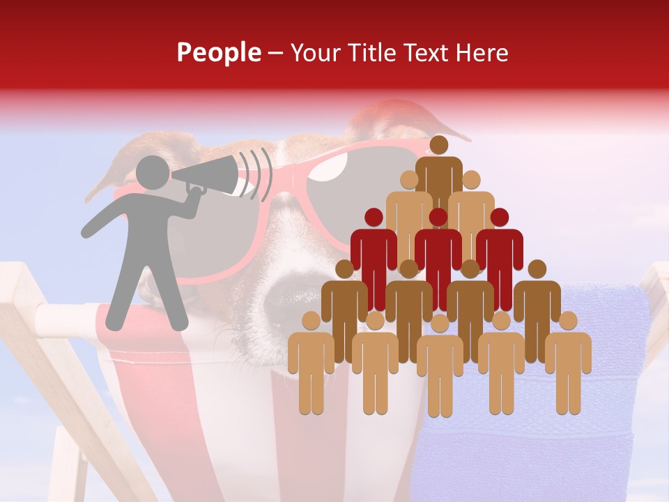 Summertime Tropical Back PowerPoint Template