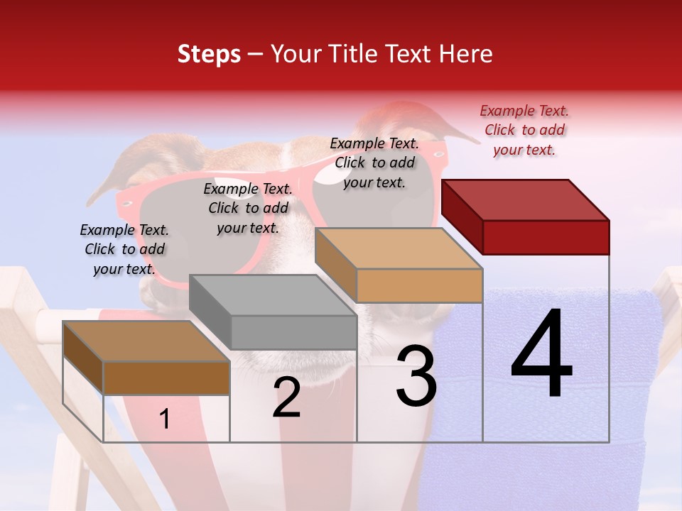 Summertime Tropical Back PowerPoint Template