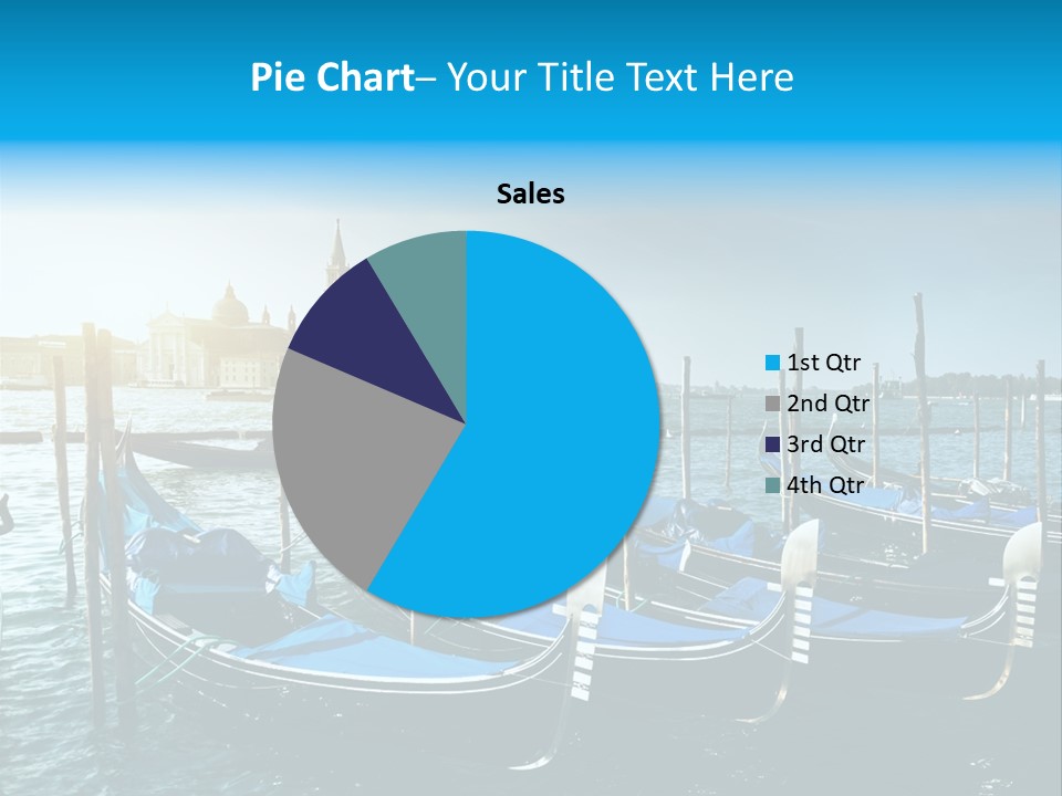 Blue Venetian Water PowerPoint Template