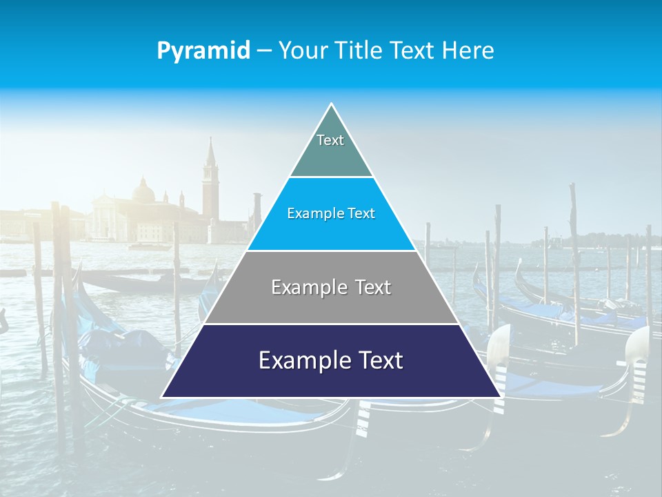 Blue Venetian Water PowerPoint Template