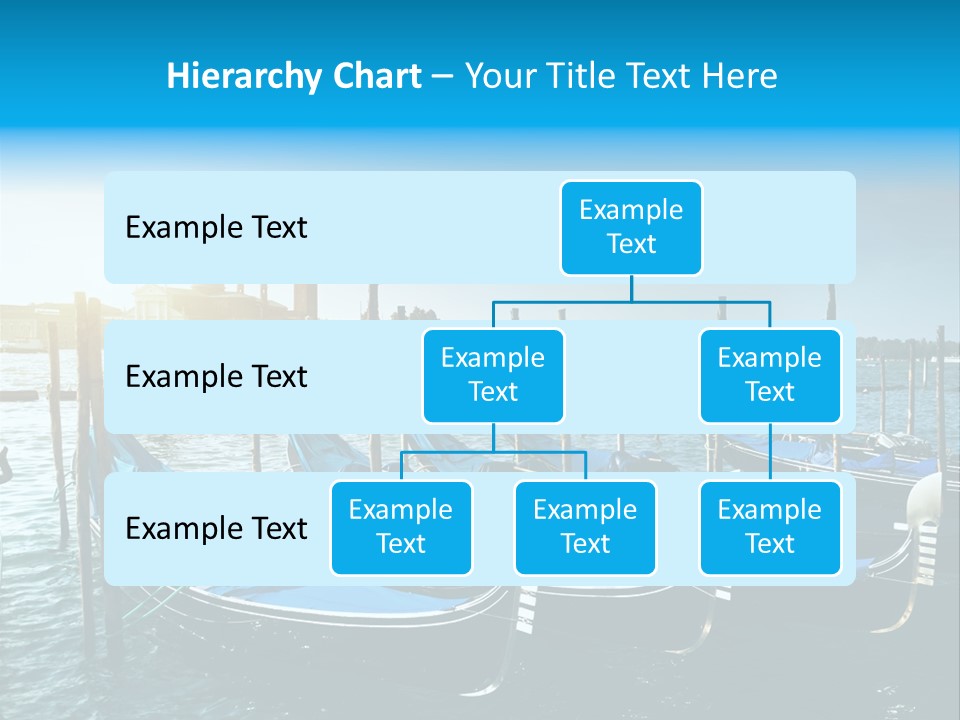 Blue Venetian Water PowerPoint Template