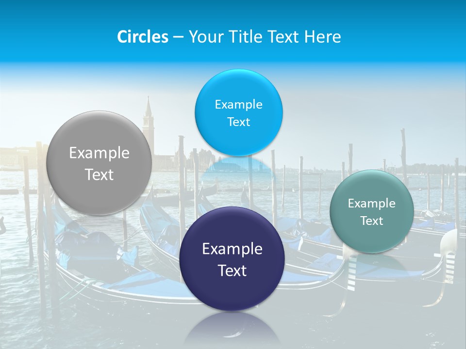 Blue Venetian Water PowerPoint Template