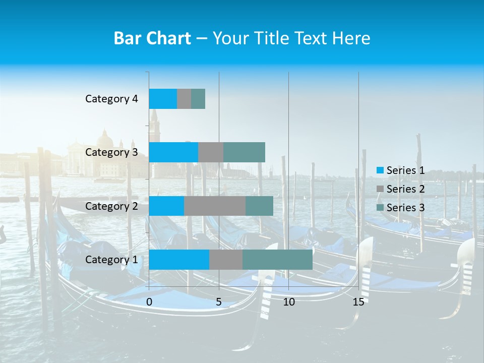 Blue Venetian Water PowerPoint Template