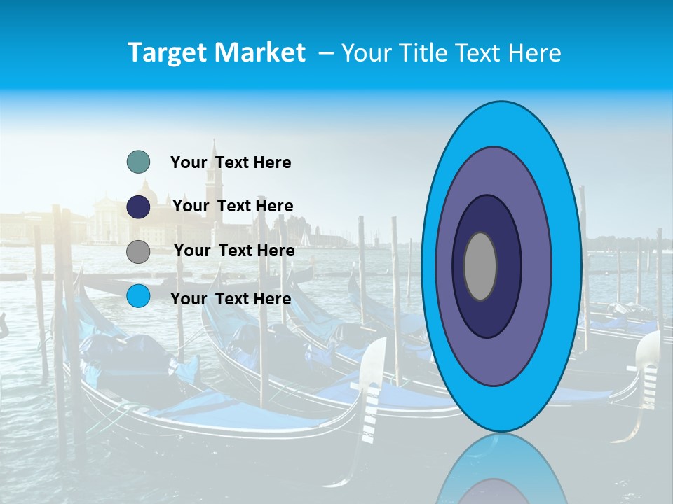 Blue Venetian Water PowerPoint Template
