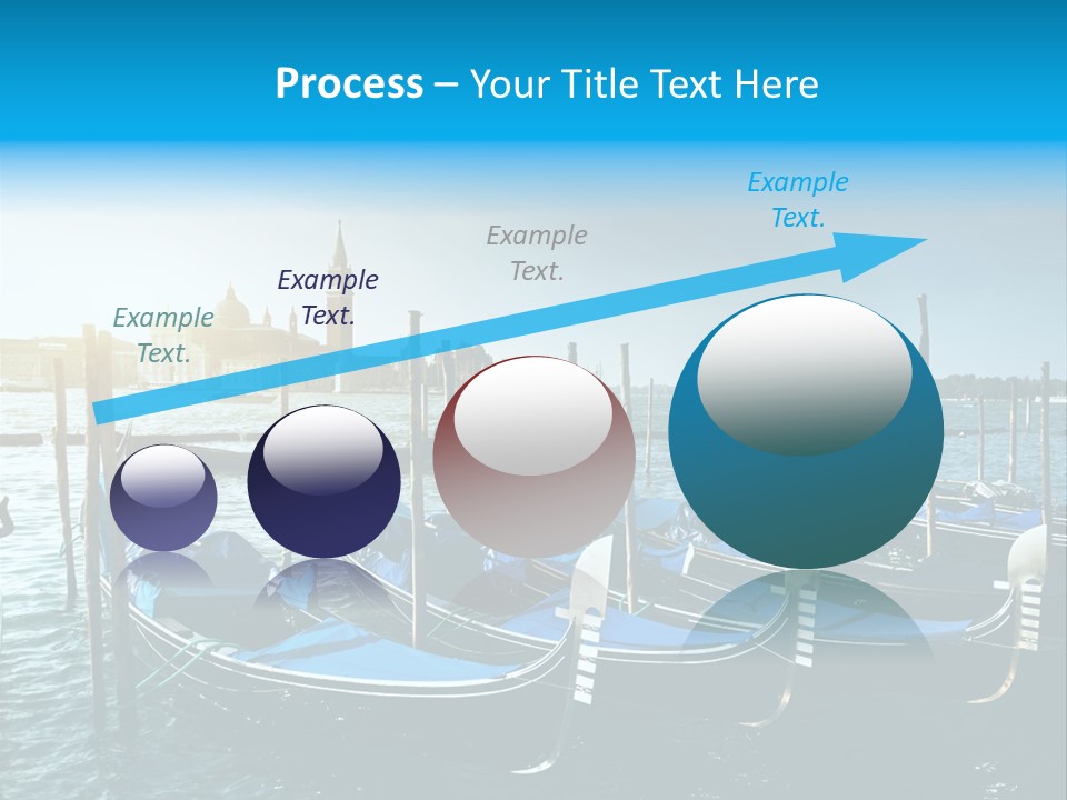 Blue Venetian Water PowerPoint Template