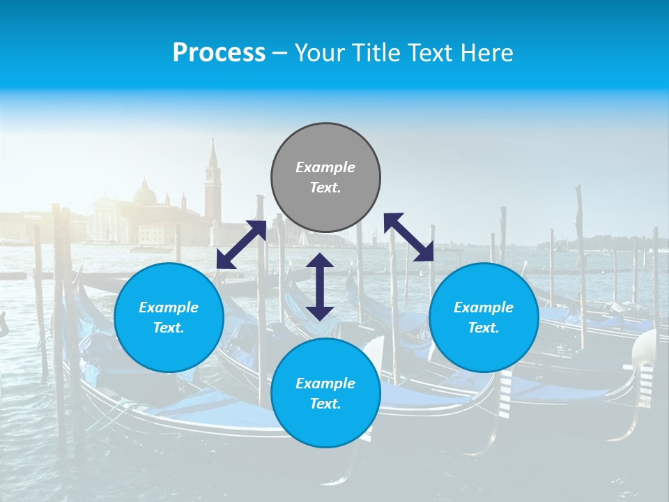 Blue Venetian Water PowerPoint Template