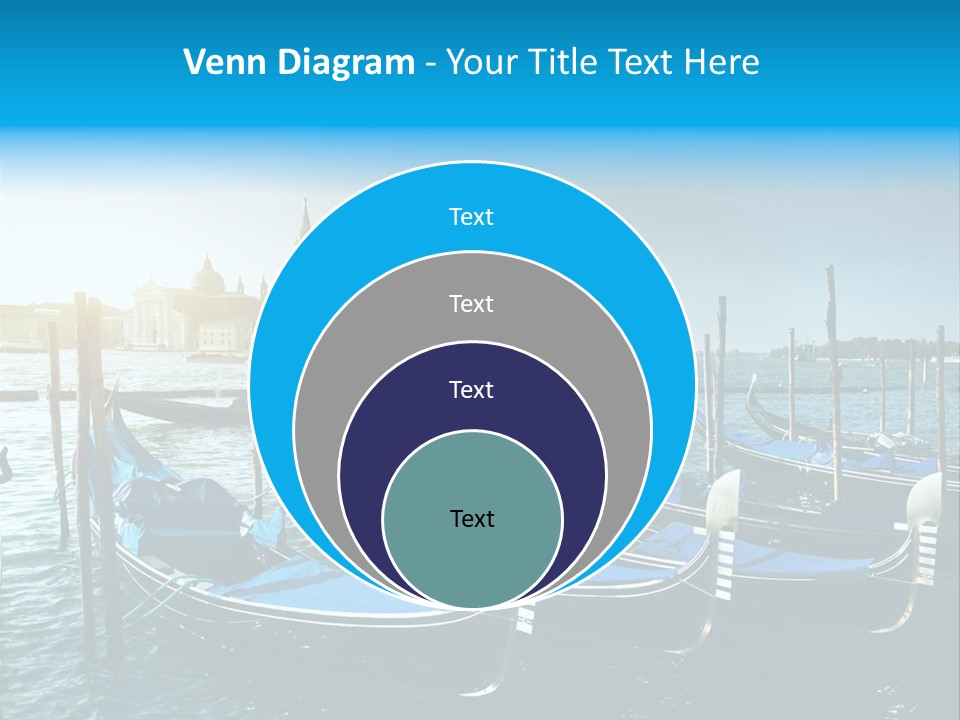 Blue Venetian Water PowerPoint Template