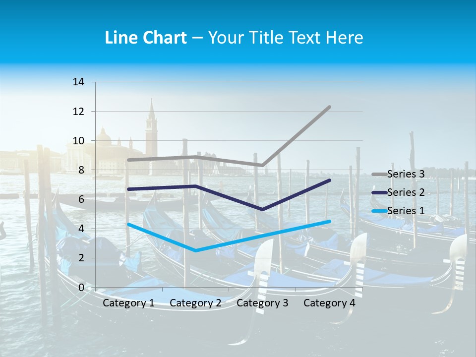 Blue Venetian Water PowerPoint Template