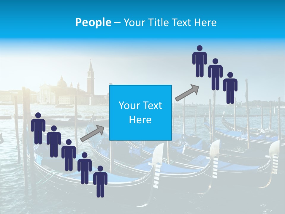 Blue Venetian Water PowerPoint Template