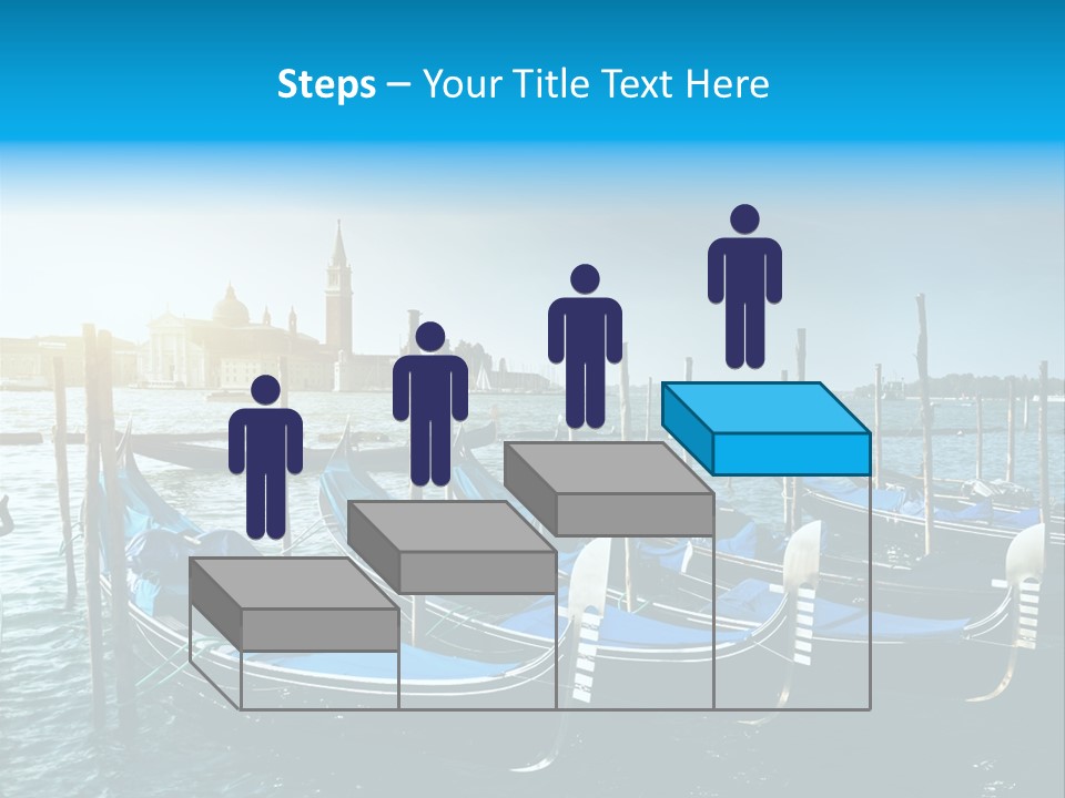 Blue Venetian Water PowerPoint Template