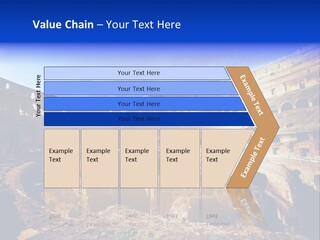 Amphitheatre Colloseum Big PowerPoint Template
