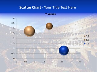 Amphitheatre Colloseum Big PowerPoint Template