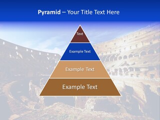 Amphitheatre Colloseum Big PowerPoint Template