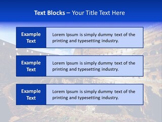 Amphitheatre Colloseum Big PowerPoint Template