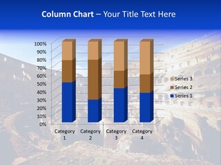 Amphitheatre Colloseum Big PowerPoint Template