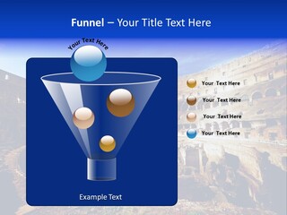 Amphitheatre Colloseum Big PowerPoint Template