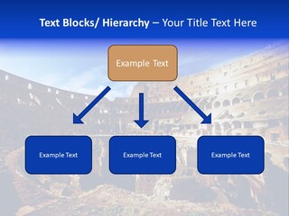 Amphitheatre Colloseum Big PowerPoint Template