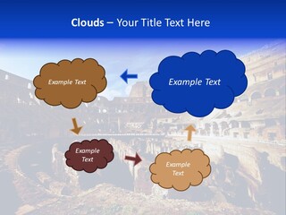 Amphitheatre Colloseum Big PowerPoint Template