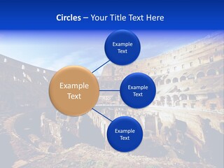 Amphitheatre Colloseum Big PowerPoint Template