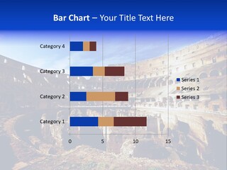 Amphitheatre Colloseum Big PowerPoint Template