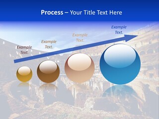 Amphitheatre Colloseum Big PowerPoint Template