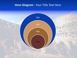 Amphitheatre Colloseum Big PowerPoint Template