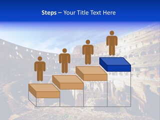 Amphitheatre Colloseum Big PowerPoint Template
